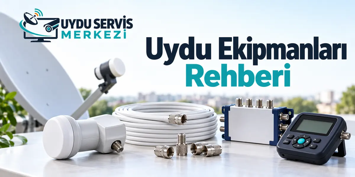 Uydu Ekipmanları Rehberi — temsili kapak