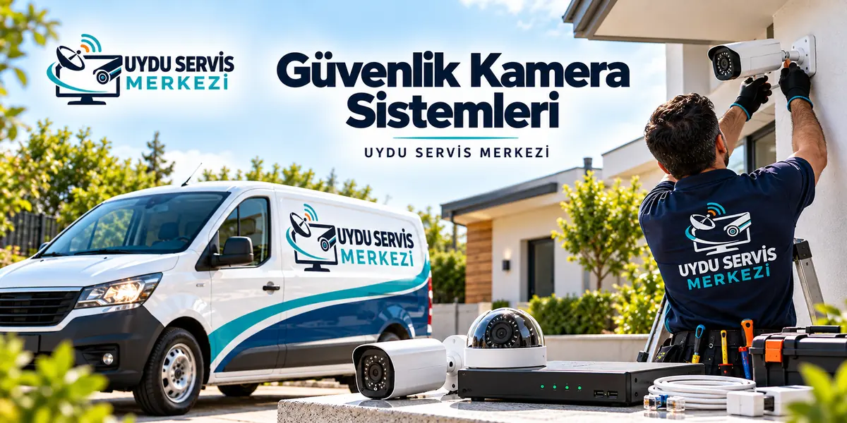 Güvenlik Kamera Sistemleri için Uydu Servis Merkezi temsili hizmet görseli