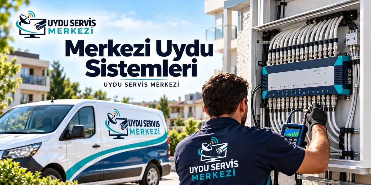 Merkezi Uydu Sistemleri için Uydu Servis Merkezi temsili hizmet görseli